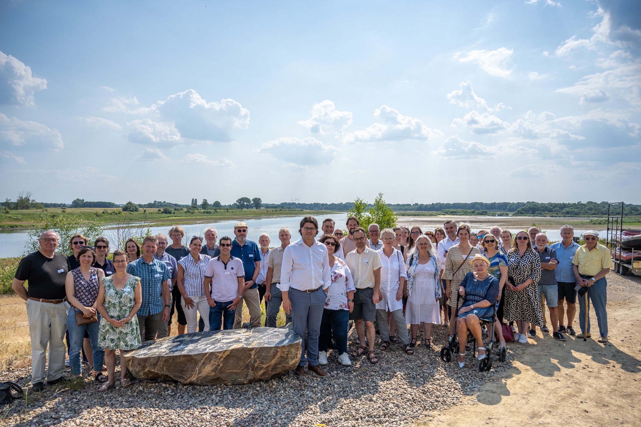 Groepsfoto partners Landschapsbiografie