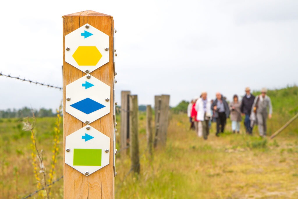 Wandelsignalisatie wandelgebied Elen ©Anneleen Mengels