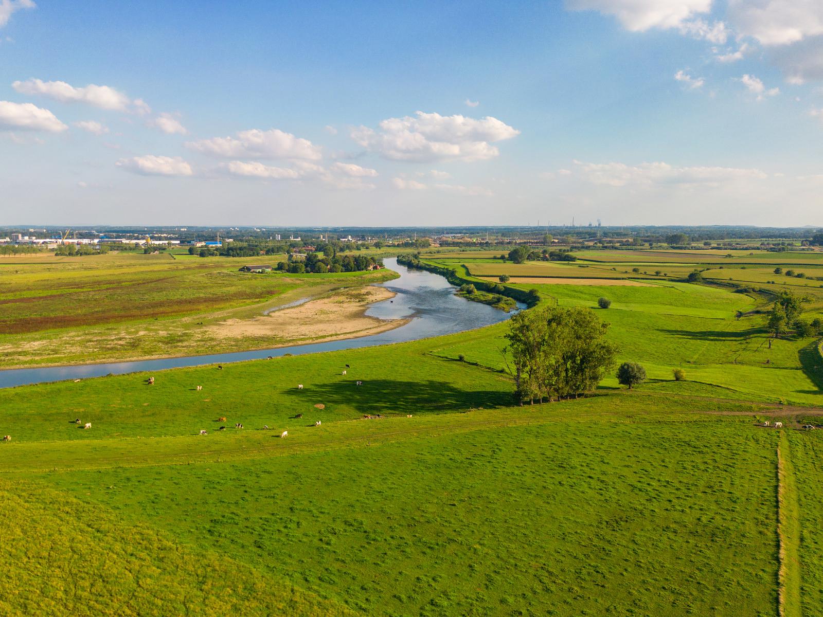 Luchtfoto Maas © Ausiliophotography