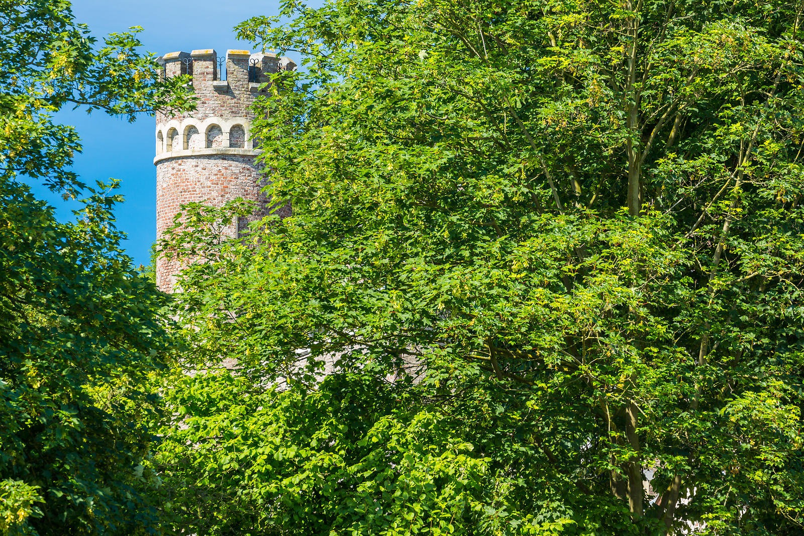 Deel van kasteel Carolinaberg Stokkem © Gert Arijs