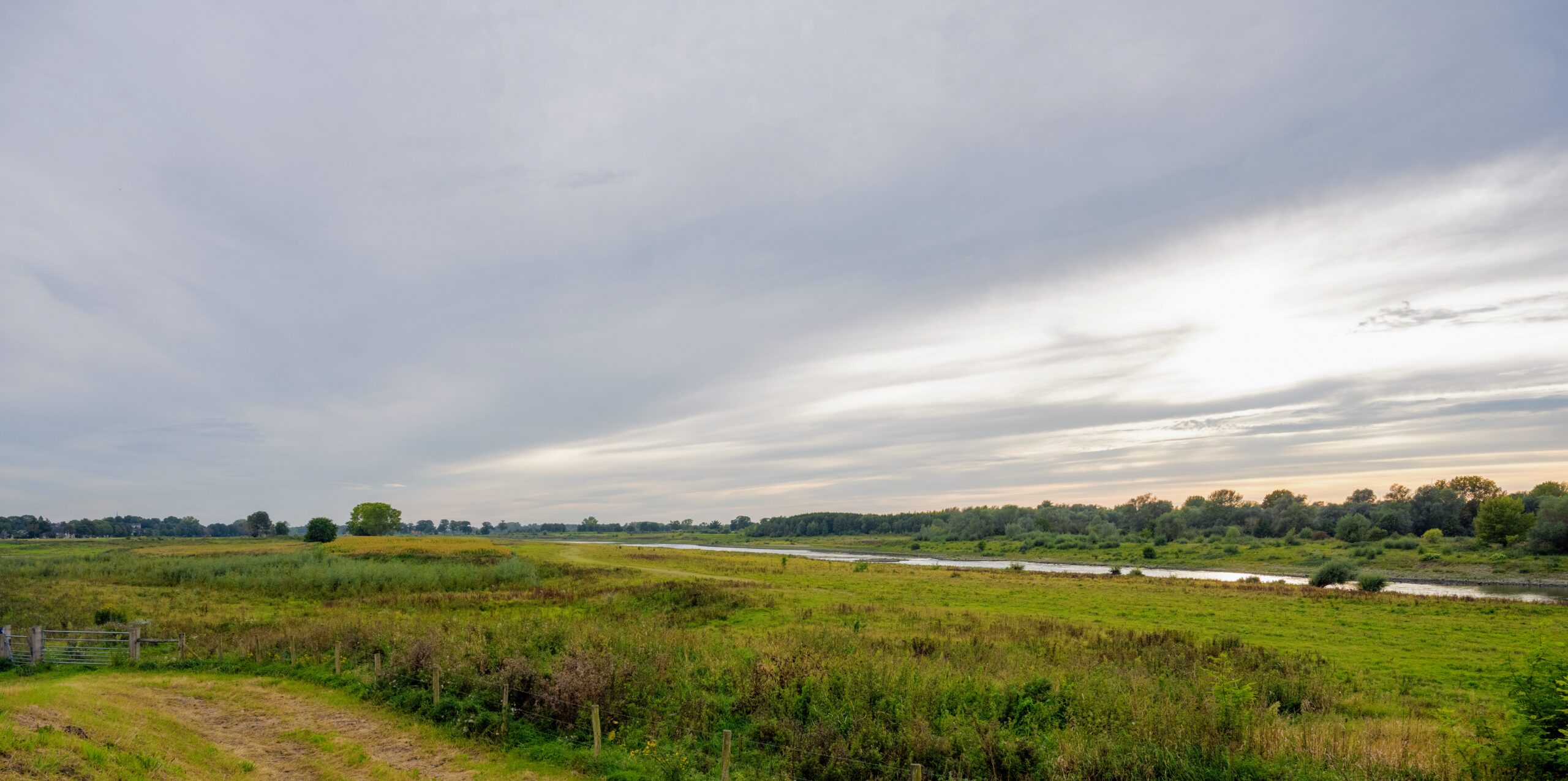 Zicht op de Maas in Borgharen © Ben Creemers