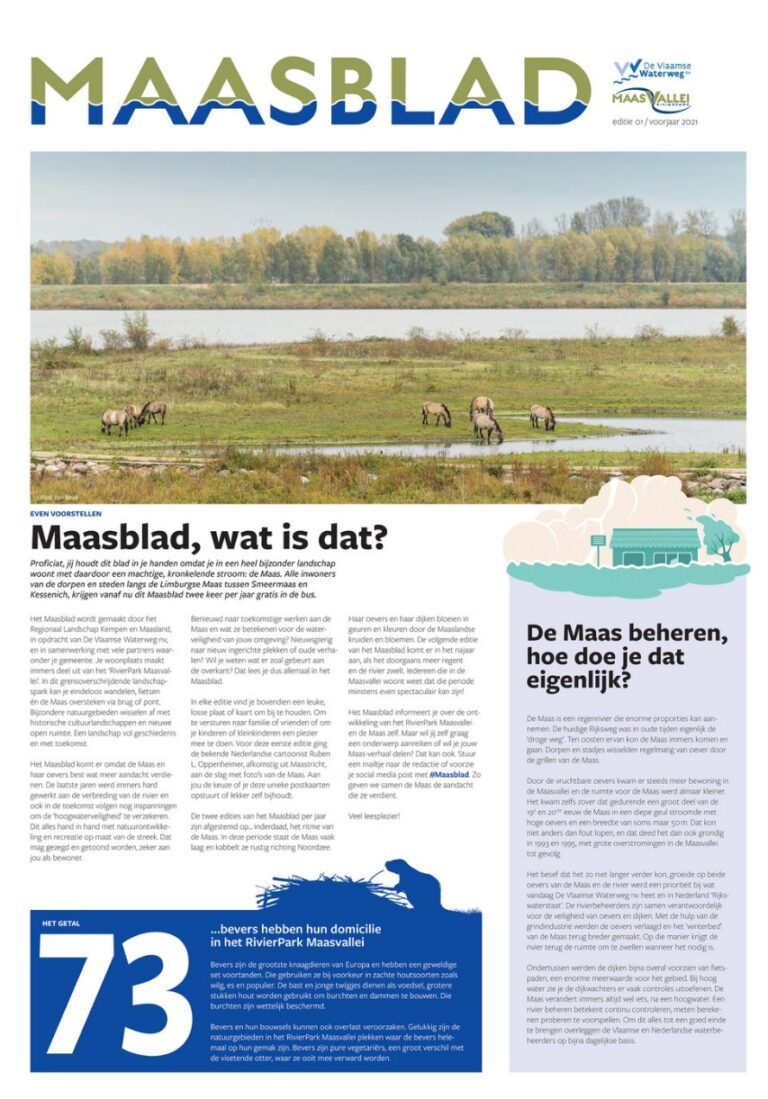 Cover Maasblad nr 1