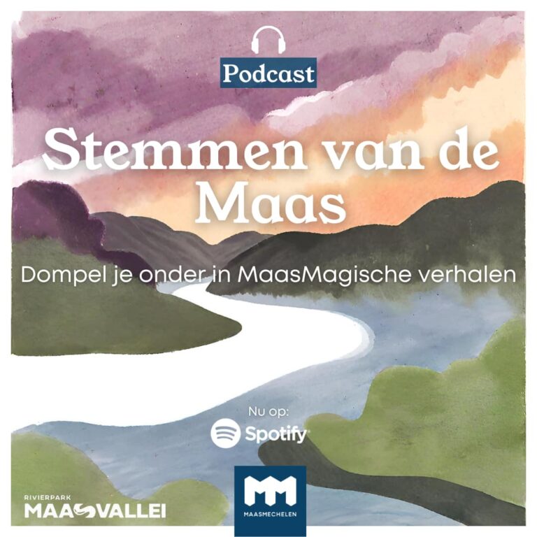 Affiche podcast Stemmen van de Maas