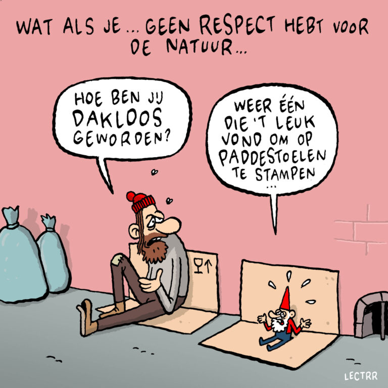 Cartoon respect ©Lectrr